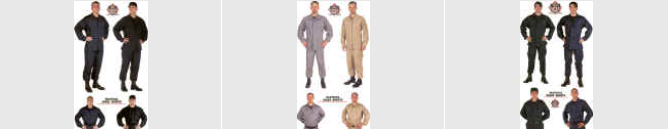 Tru-Spec tactical BDUs and SWAT shirts